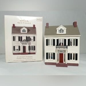 2010 Hallmark Keepsake Colonial Christmas Ornament - Red, White, Black